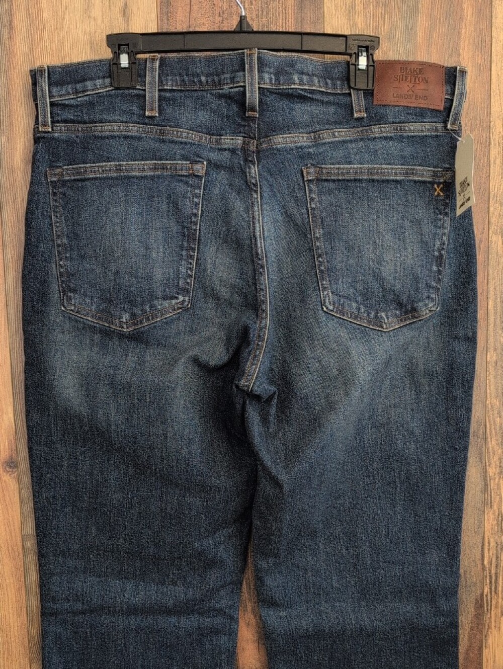 Lands' End Blake Shelton Off State Fox River Wash Jeans 36x36